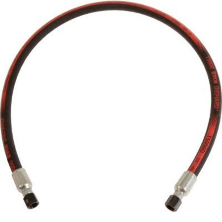ALLIANCE HOSE & RUBBER CO Ryco Hydraulic Hose Assembly, 3/8 In. x 30 In. 5000 PSI, F+F JIC, Isobaric Braid T5006D-030-20402040-0909